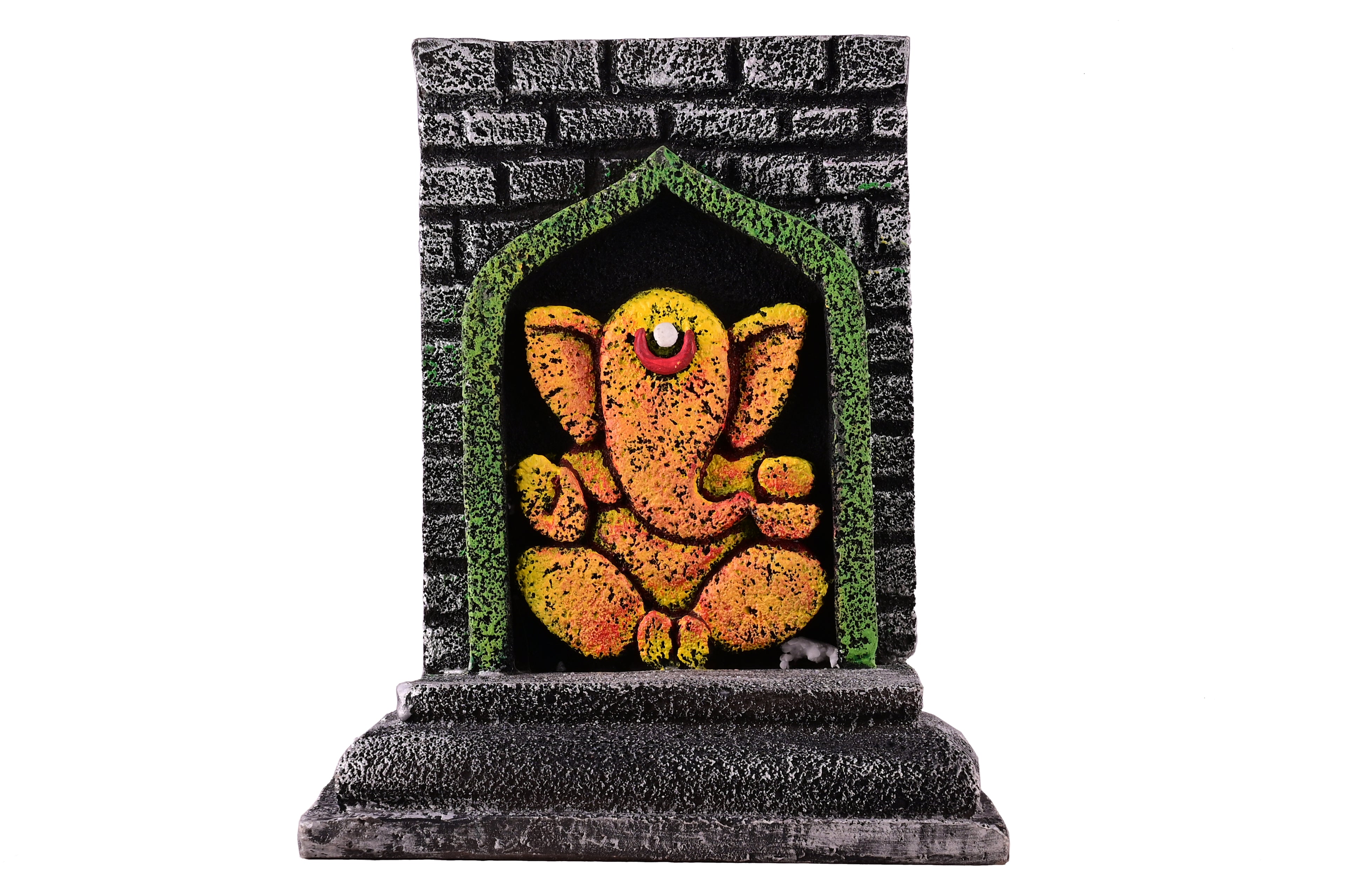 Abstract Temple Ganesha Idol