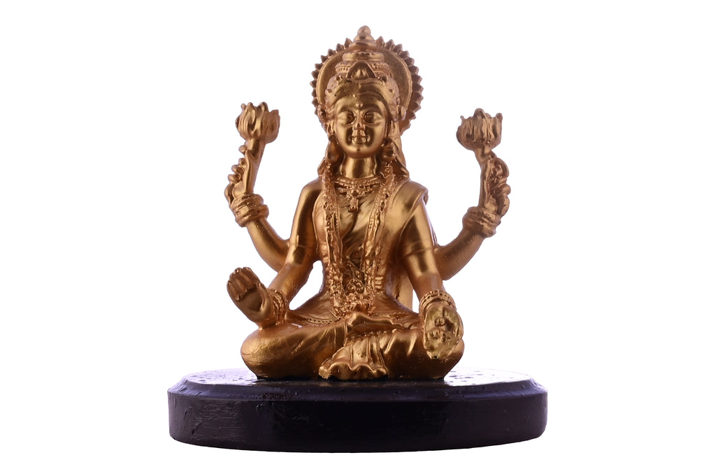 Golden Lakshmi Idol