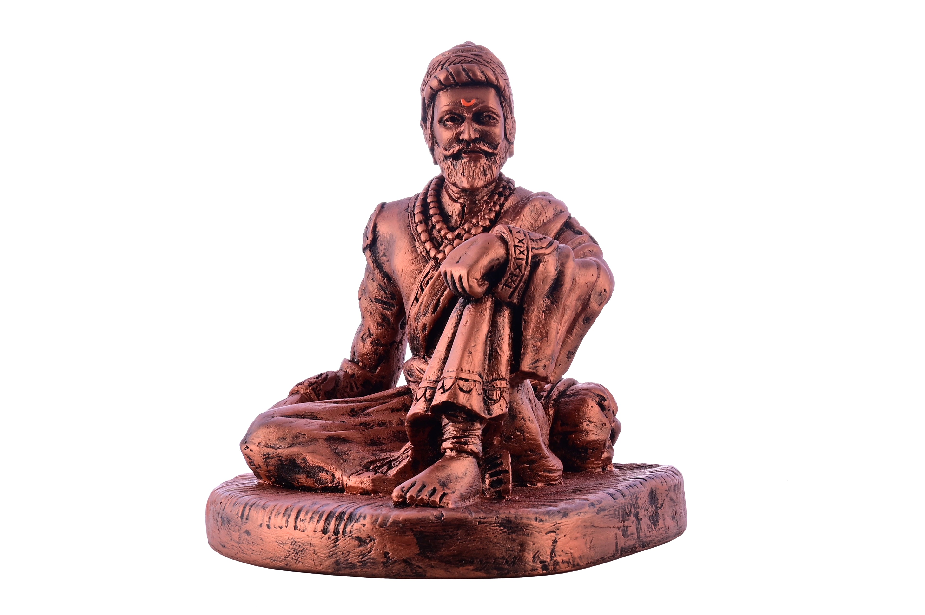 Seated Chhatrapati Shivaji Maharaj Statue